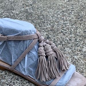 Marc Fisher  tan sandals